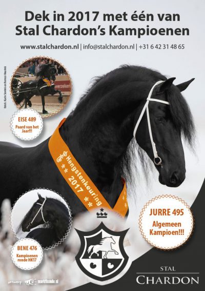 A5 Flyer Stal Chardon - Kampioenen 2017